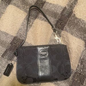 *3 for $20* Black Coach Coin purse